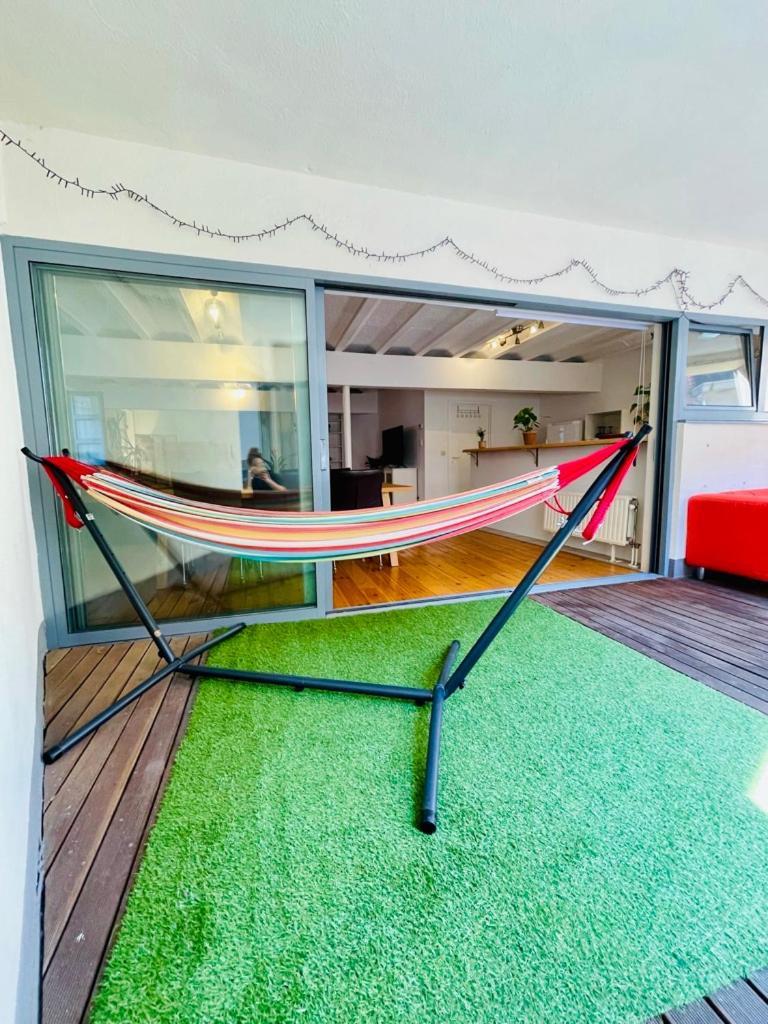 Down Town Oasis-Spacious Loft With Private Parking Bruxelles Exterior foto